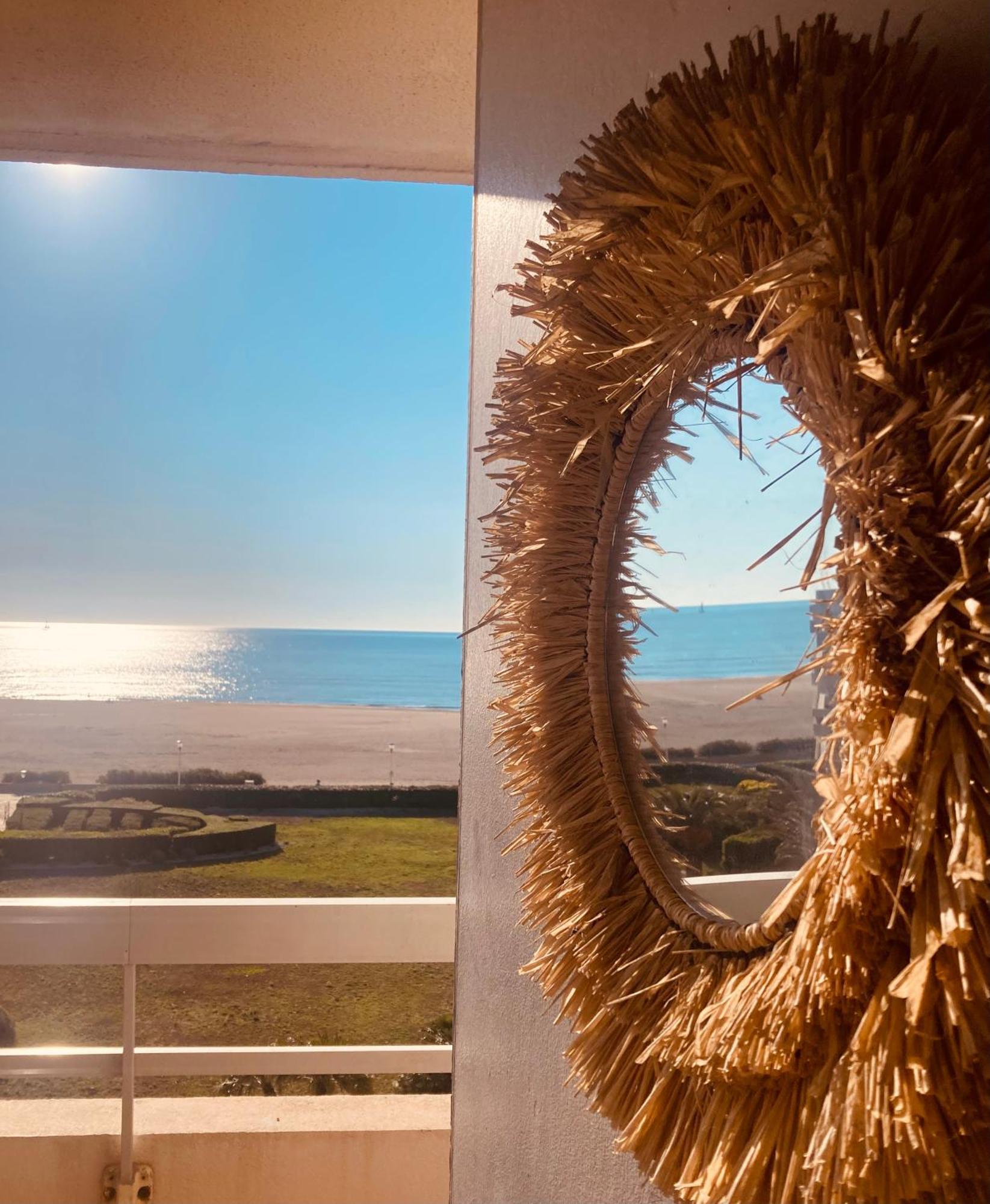 Studio Face A La Mer +Terrasse+ Parking Canet-en-Roussillon Eksteriør billede