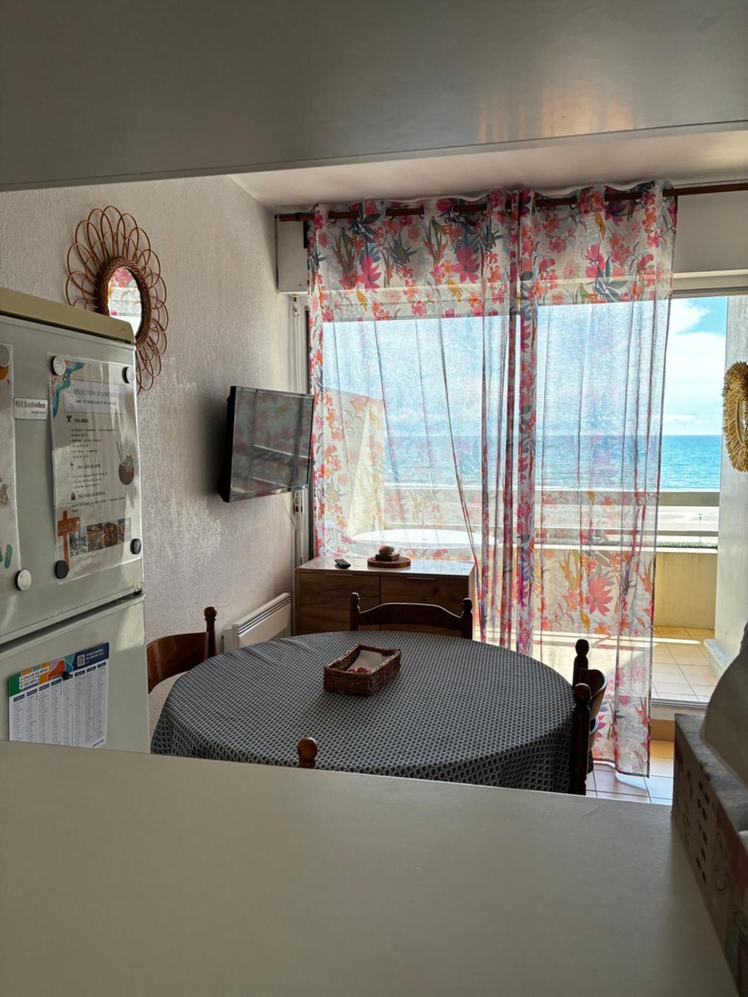 Studio Face A La Mer +Terrasse+ Parking Canet-en-Roussillon Eksteriør billede
